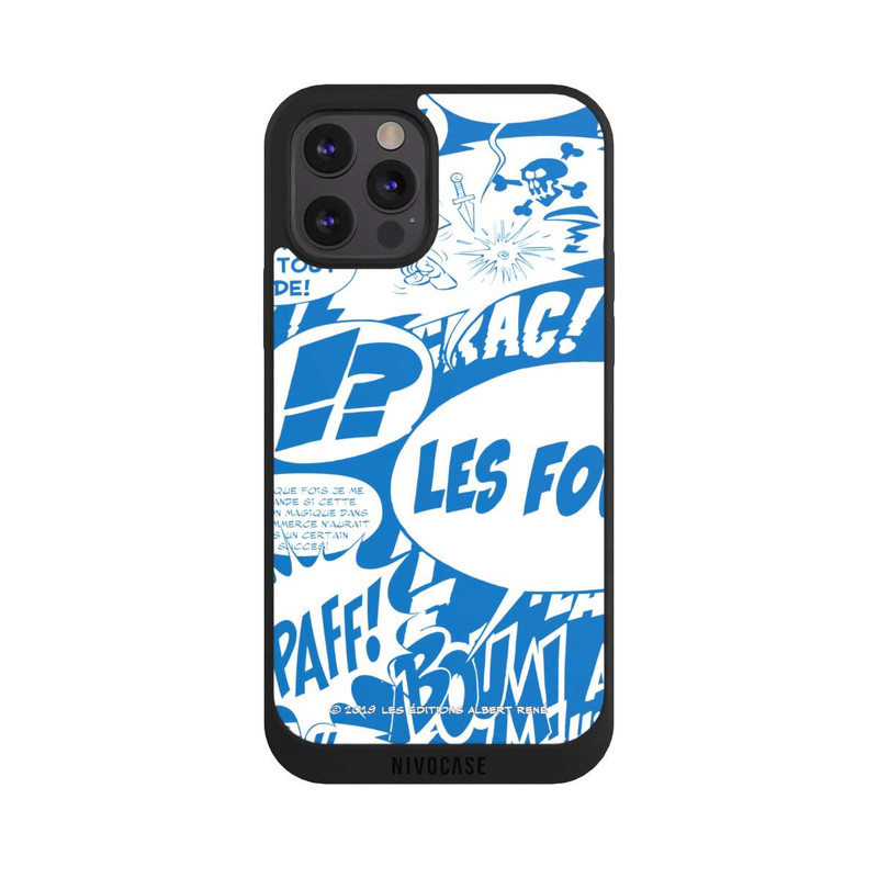 iPhone 12 Pro Max NIVOpure Bulles BD Astérix Bleu