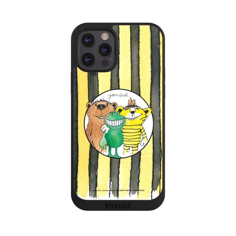 iPhone 12 Pro Max NIVOpure Petit Tigre et Petit Ours avec Rayures
