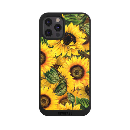 Apple iPhone 12 Pro Max NIVOpure Sonnenblumenmuster