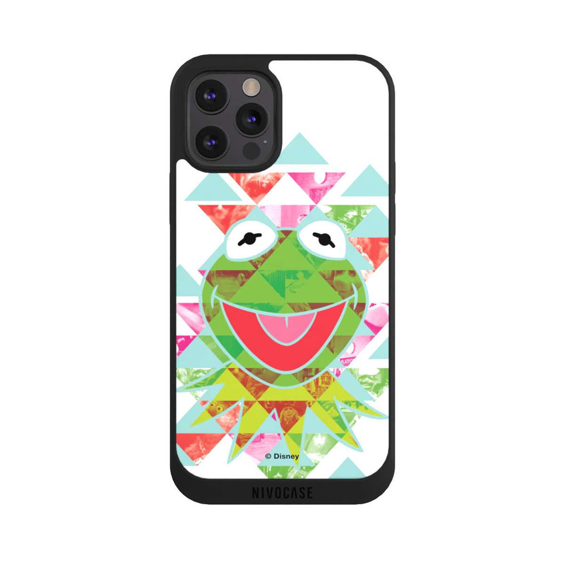 iPhone 12 Pro Max NIVOpure Kermit Triangles Blanc