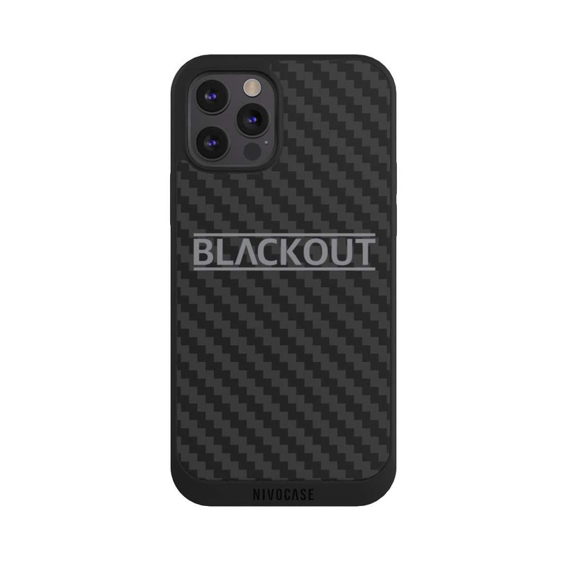 iPhone 12 Pro Max NIVOpure Carbone - Blackout