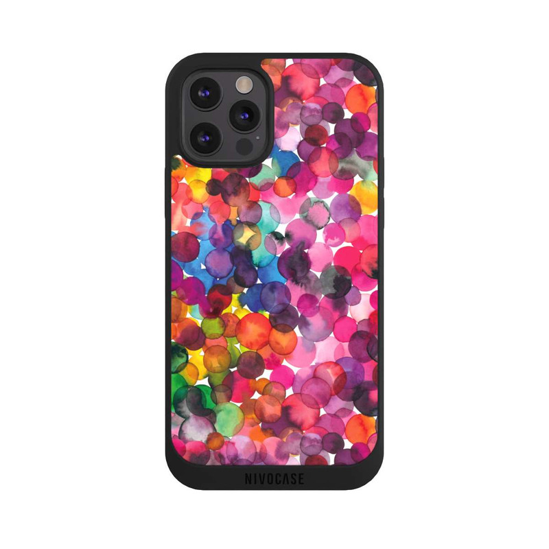 iPhone 12 Pro Max NIVOpure Overlapped Watercolor Dots