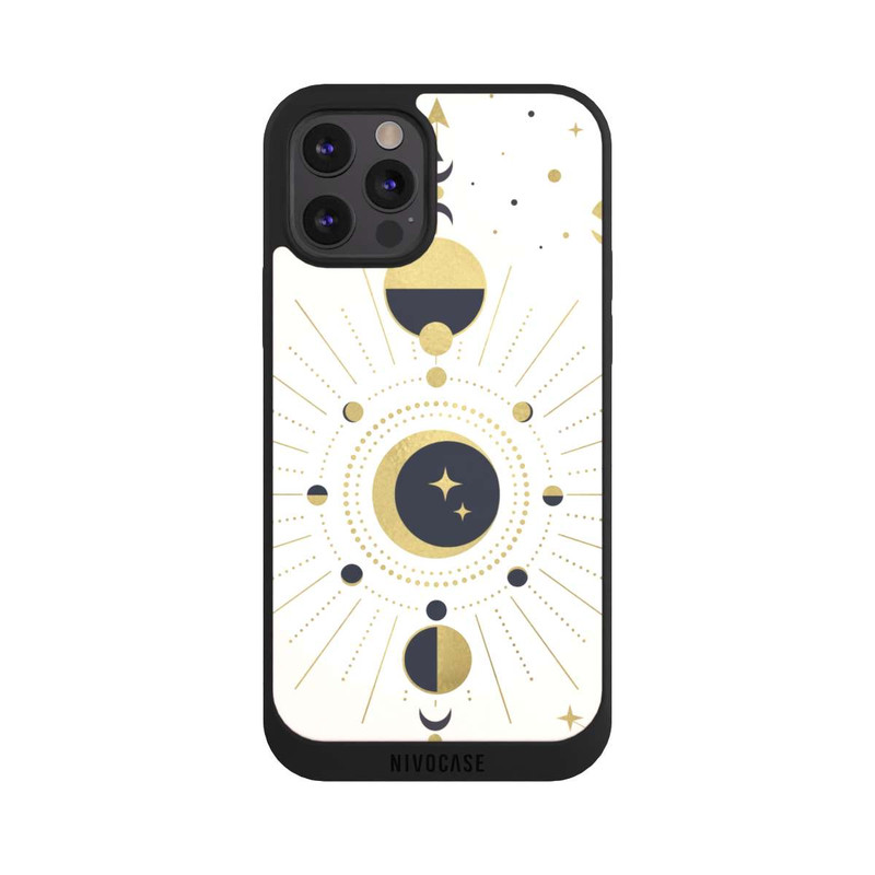 iPhone 12 Pro Max NIVOpure Look abstrait or rose