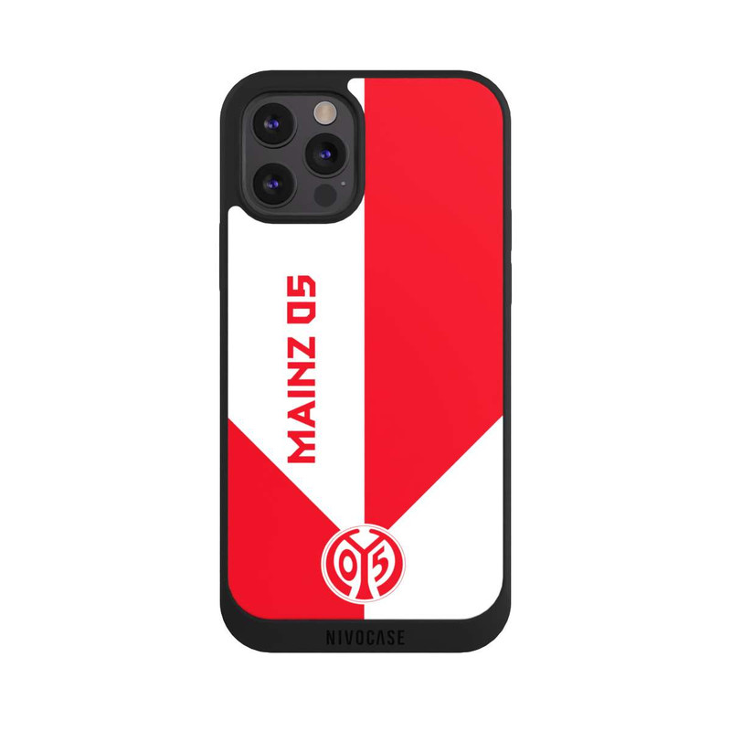 iPhone 12 Pro Max NIVOpure Rot Weiß MZ05