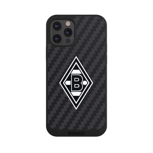 Apple iPhone 12 Pro Max NIVOpure Borussia Raute Carbon