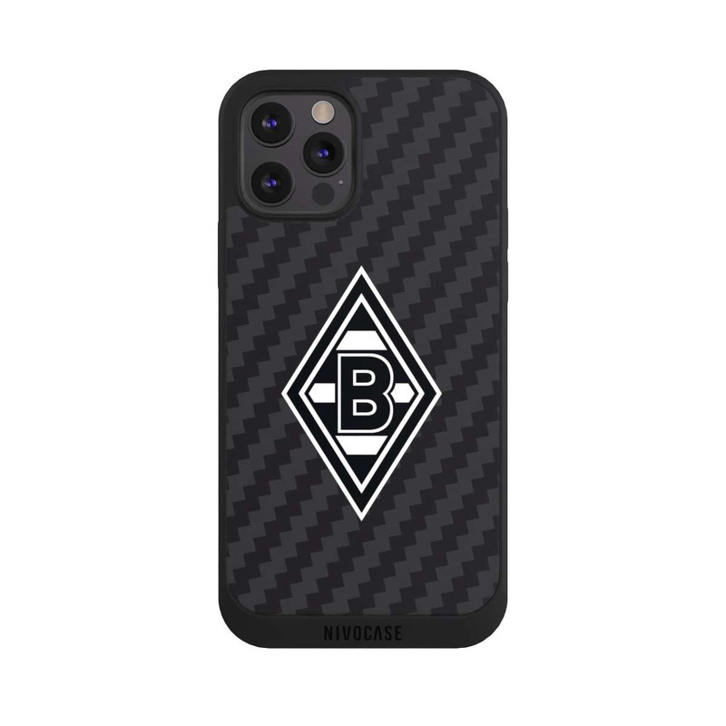 iPhone 12 Pro Max NIVOpure Borussia Raute Carbon