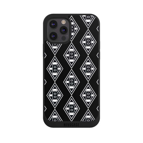 Apple iPhone 12 Pro Max NIVOpure Schwarze Rauten
