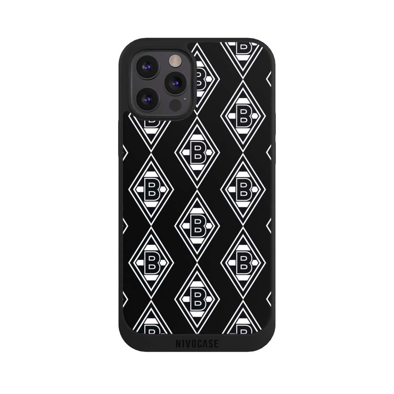 iPhone 12 Pro Max NIVOpure Schwarze Rauten