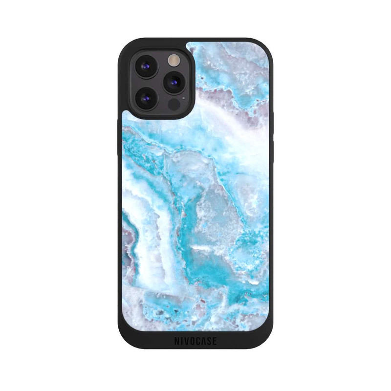 iPhone 12 Pro Max NIVOpure Edelstein Hellblau