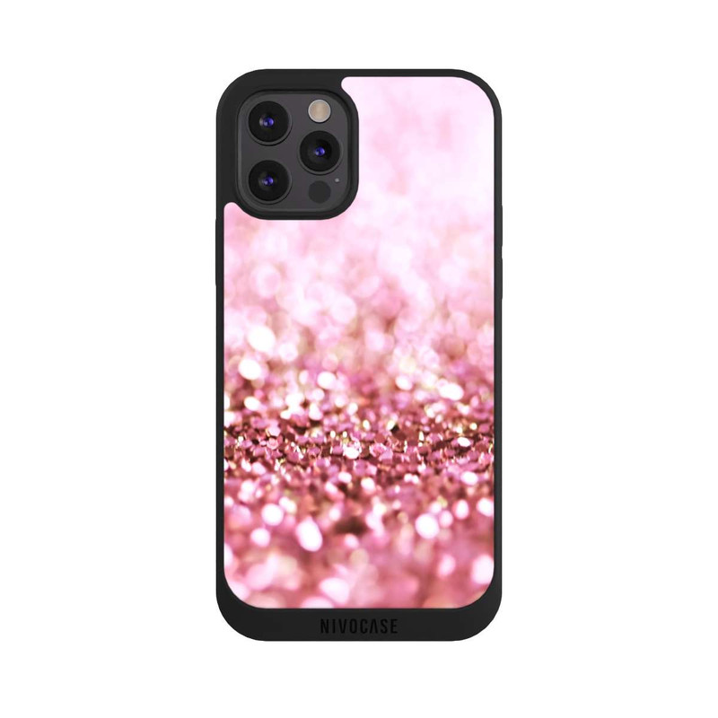 iPhone 12 Pro Max NIVOpure Look pailleté montagne 