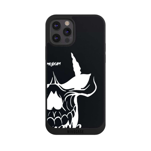 Apple iPhone 12 Pro Max NIVOpure Schädel Groß Schwarz/Weiß