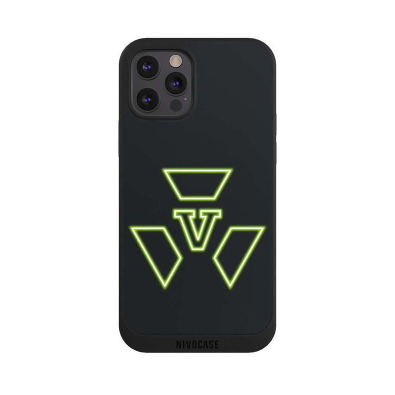 iPhone 12 Pro Max NIVOpure iBlali Logo Neon Grün