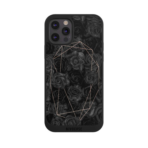 Apple iPhone 12 Pro Max NIVOpure Roses noires