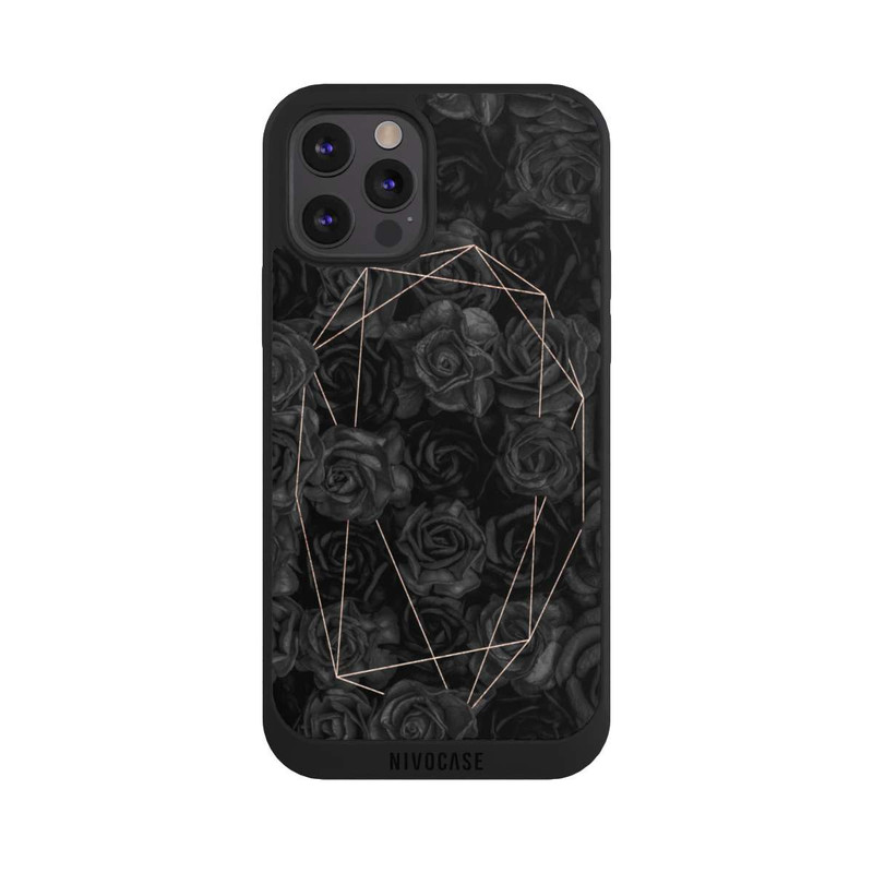 iPhone 12 Pro Max NIVOpure Schwarze Rosen