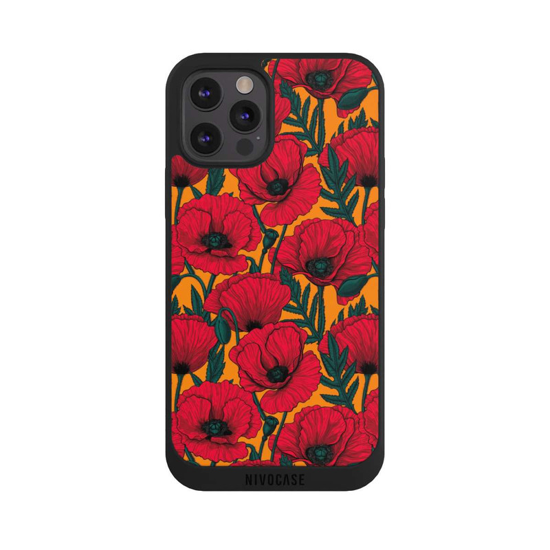 iPhone 12 Pro Max NIVOpure Coquelicot Rouge