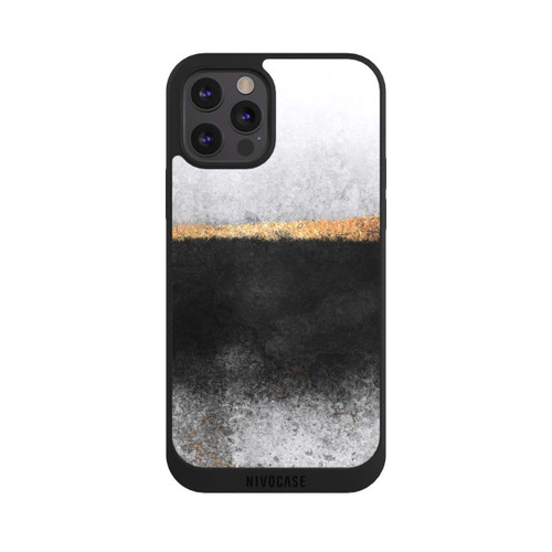 Apple iPhone 12 Pro Max NIVOpure Impression de suie et d'or