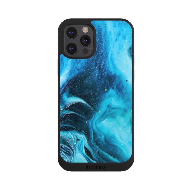 iPhone 12 Pro Max NIVOpure Bleu Liquide