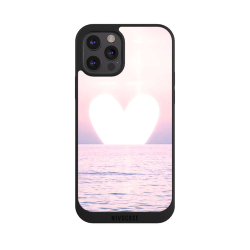 Apple iPhone 12 Pro Max NIVOpure Herz-Sonnenuntergang