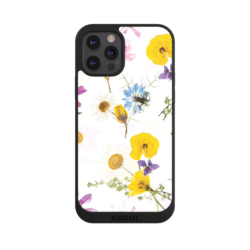 iPhone 12 Pro Max NIVOpure Fond d'écran de fleurs sauvages