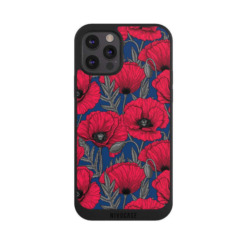 iPhone 12 Pro Max NIVOpure Jardin de pavots de nuit