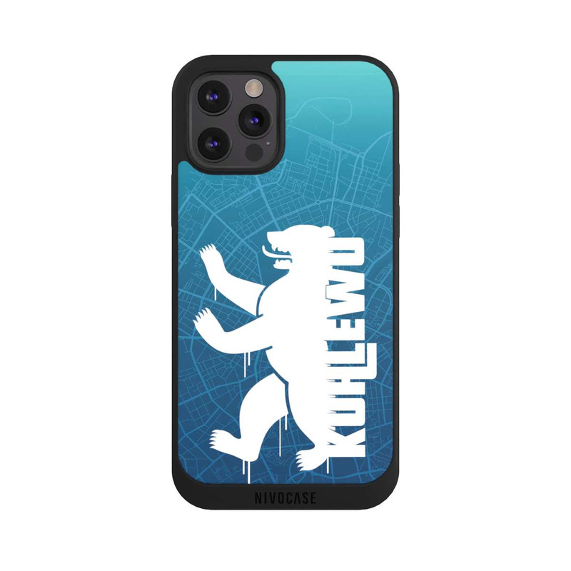 iPhone 12 Pro Max NIVOpure Sprayart Blau Kuhlewu