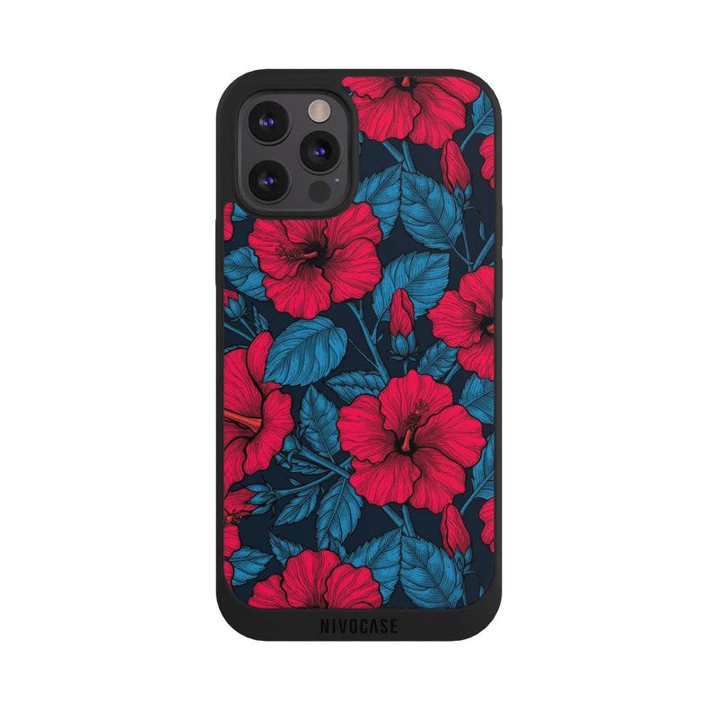 iPhone 12 Pro Max NIVOpure Hibiscus rouge