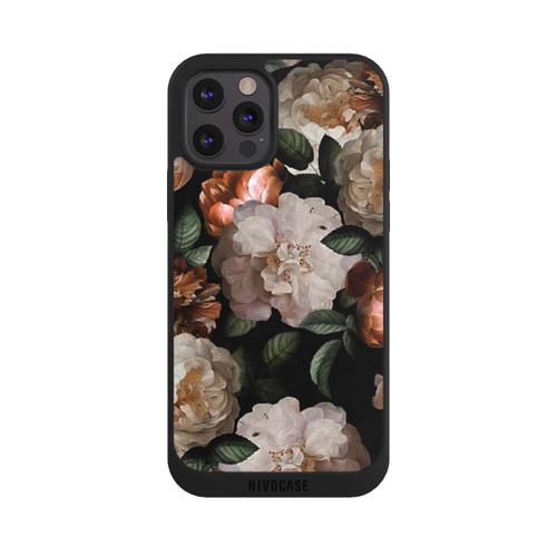 Apple iPhone 12 Pro Max NIVOpure Roses de cuivre Fond d'écran