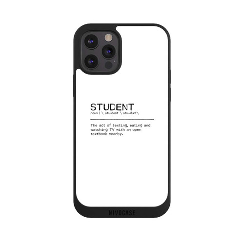 Apple iPhone 12 Pro Max NIVOpure Citation de l'étudiant (anglais)