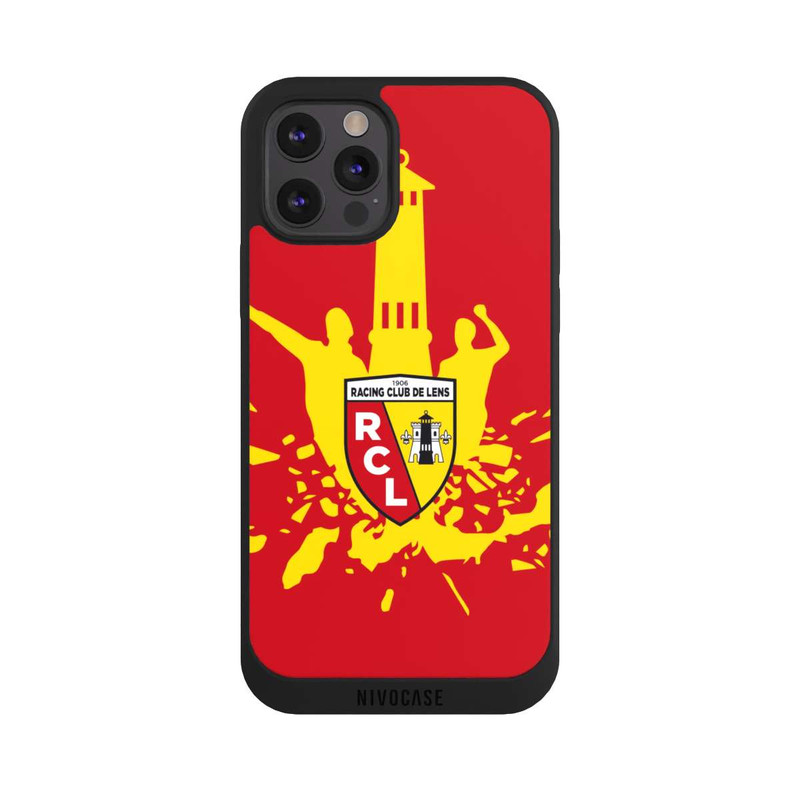 iPhone 12 Pro Max NIVOpure Tour RCL jaune sur rouge