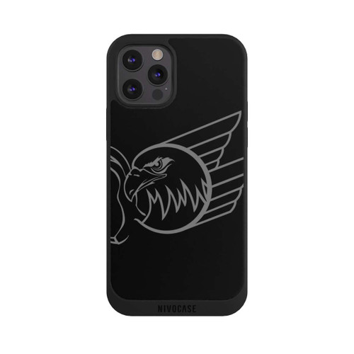 Apple iPhone 12 Pro Max NIVOpure Logo Schwarz