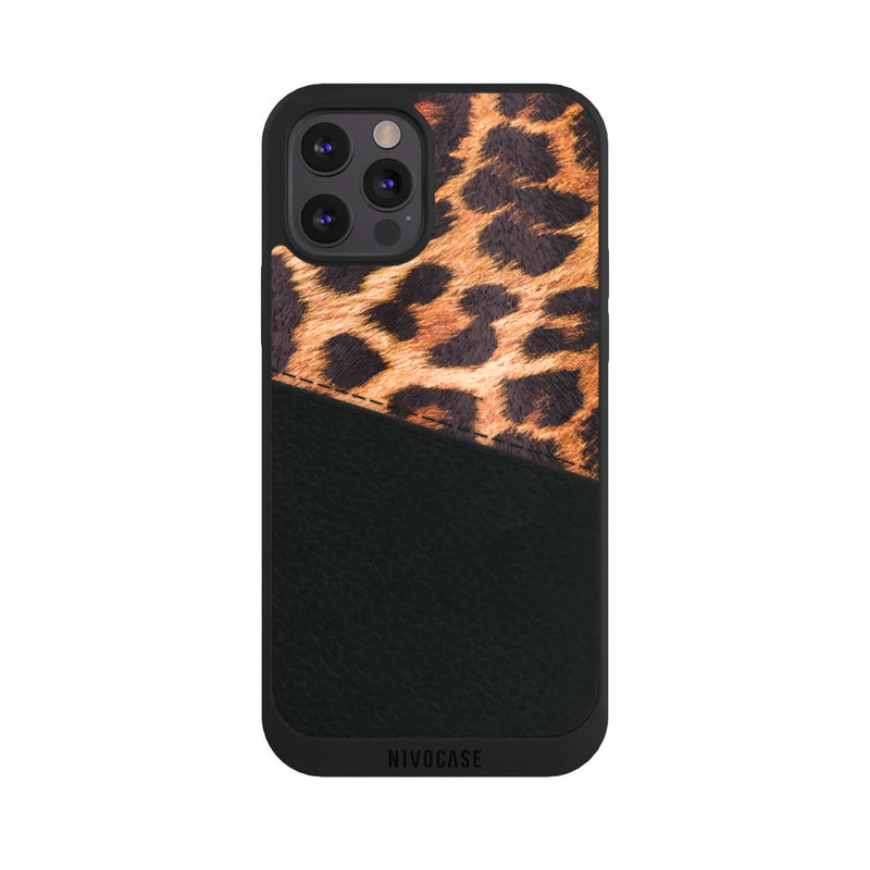 iPhone 12 Pro Max NIVOpure Leder und Leoprint