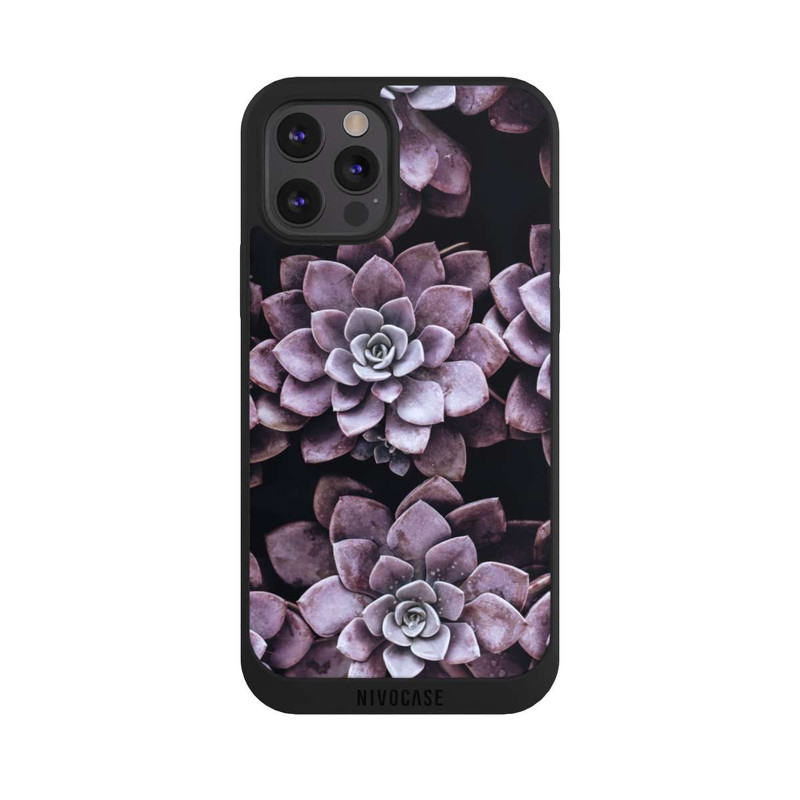 iPhone 12 Pro Max NIVOpure Succulentes Violettes 