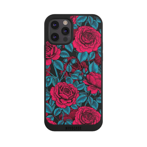 Apple iPhone 12 Pro Max NIVOpure Jardin des roses rouges