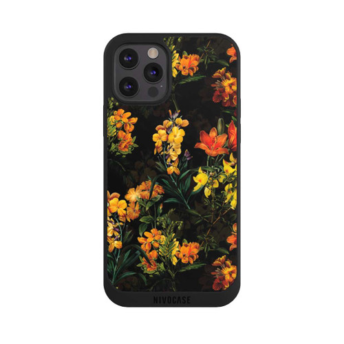 Apple iPhone 12 Pro Max NIVOpure Colorful Flowers Yellow