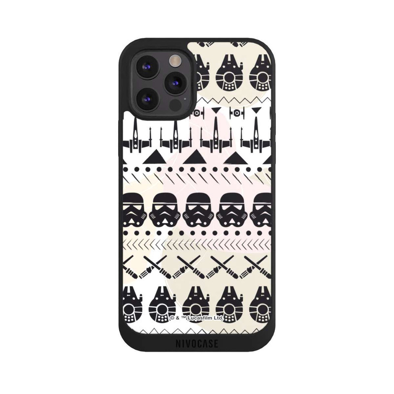 iPhone 12 Pro Max NIVOpure Motif d'icônes Star Wars