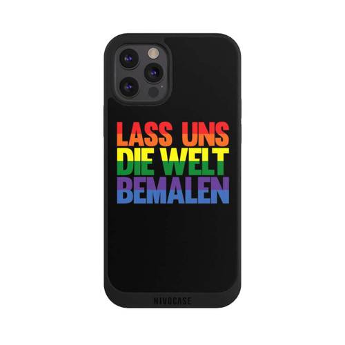 Apple iPhone 12 Pro Max NIVOpure Lass uns die Welt Bemalen