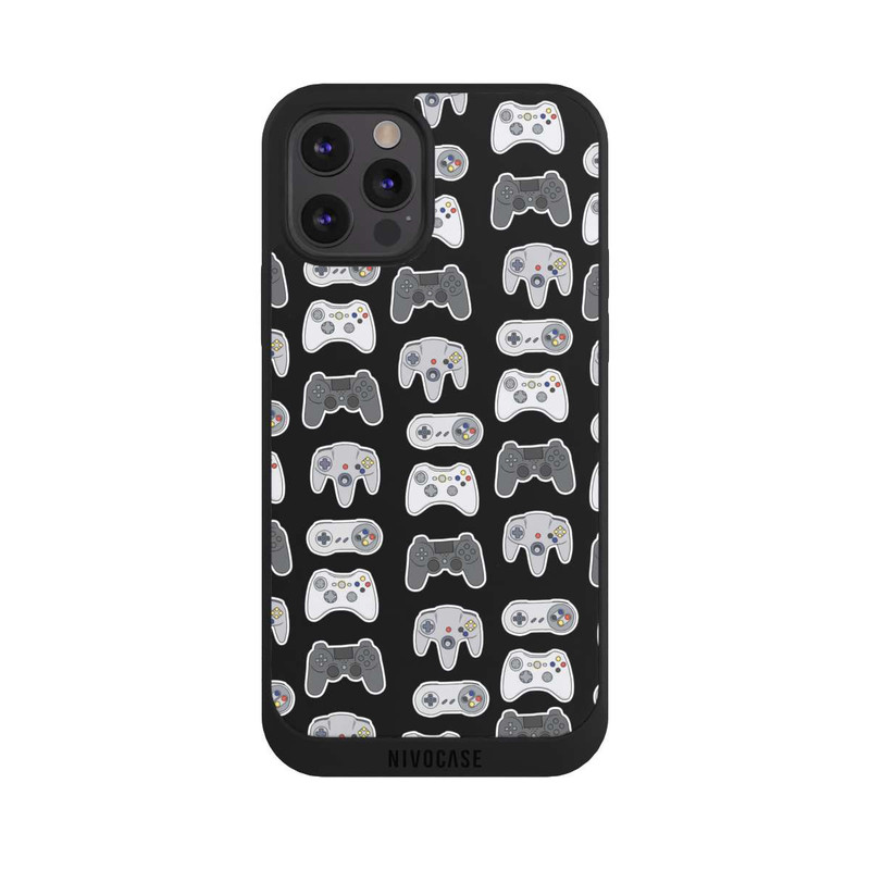 iPhone 12 Pro Max NIVOpure Controller Pattern Black Background