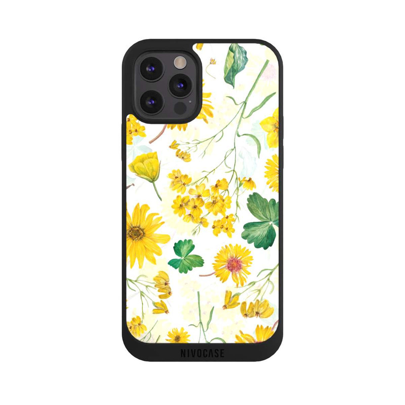 iPhone 12 Pro Max NIVOpure Fleurs Jaunes du Printemps