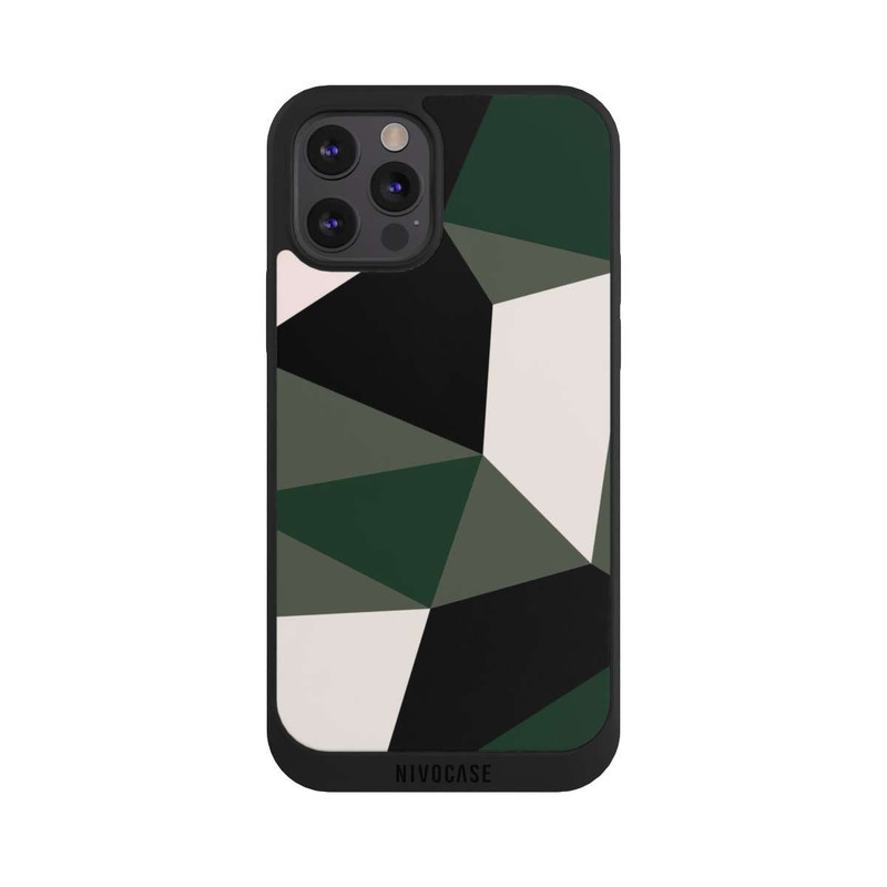 iPhone 12 Pro Max NIVOpure Polygon Camouflage