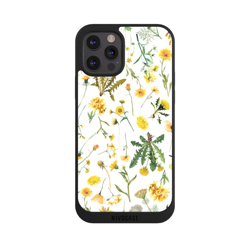 iPhone 12 Pro Max NIVOpure Fleurs sauvages jaunes