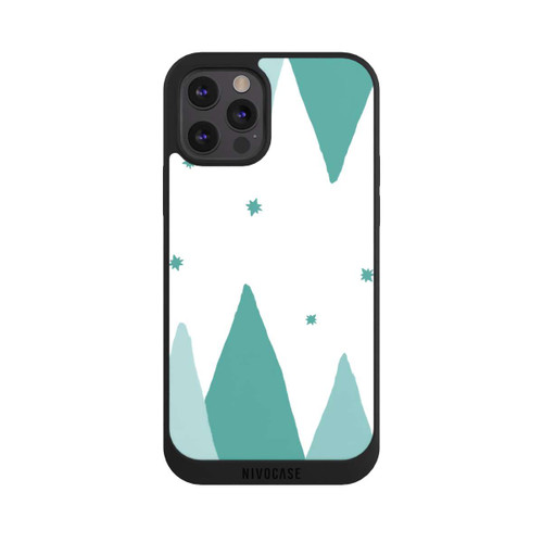 Apple iPhone 12 Pro Max NIVOpure Montagnes jaunes et grises
