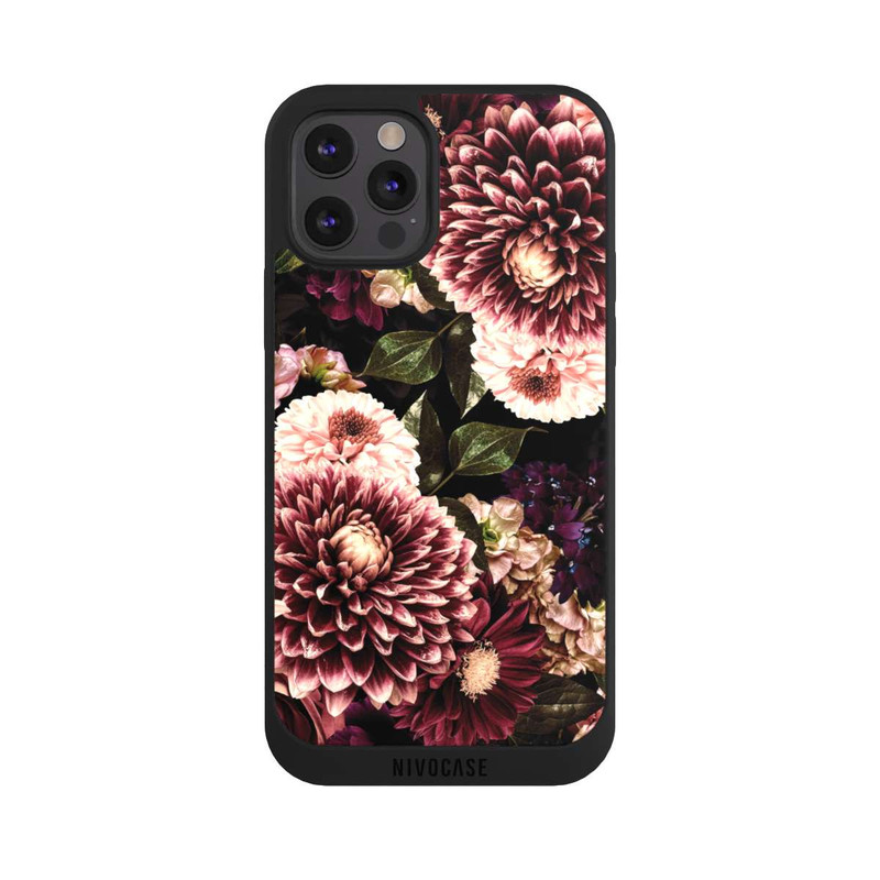 iPhone 12 Pro Max NIVOpure Wunderschöne rosa Vintage-Blumen