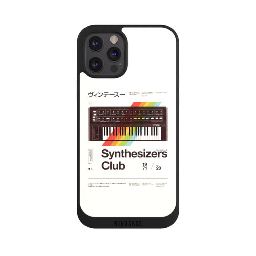 Apple iPhone 12 Pro Max NIVOpure Synthe Club Print