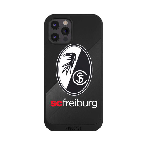 Apple iPhone 12 Pro Max NIVOpure Zwei Texturen mit dem Schriftzug SC Freiburg