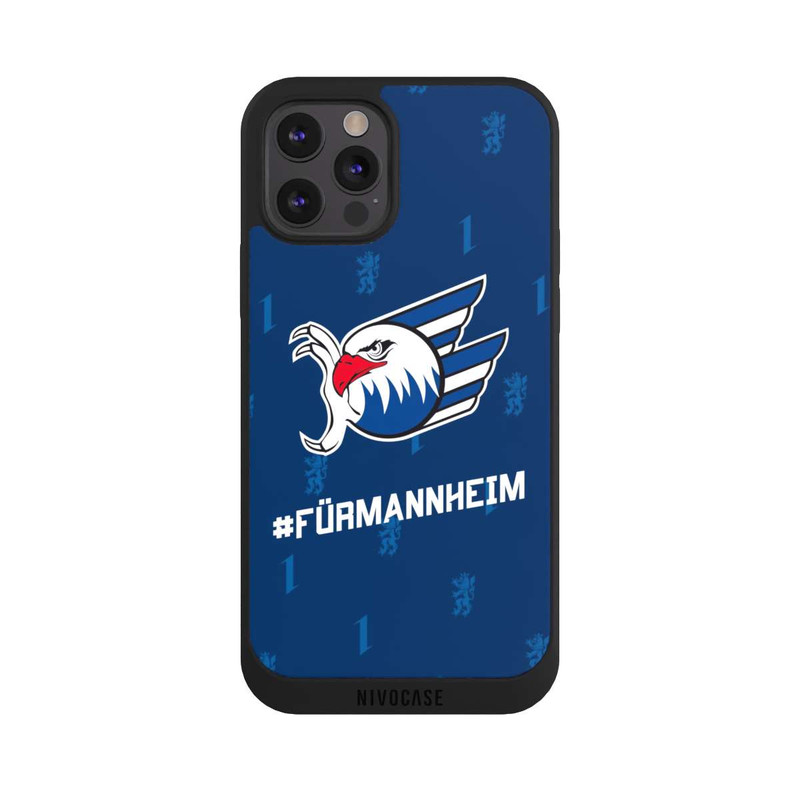 iPhone 12 Pro Max NIVOpure Adler Mannheim Logo Blau