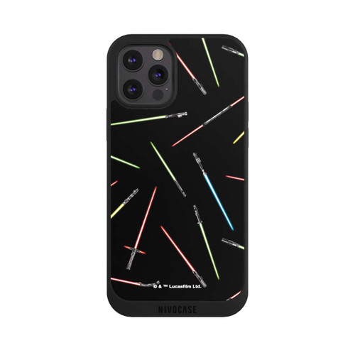 Apple iPhone 12 Pro Max NIVOpure Motif des sabres laser