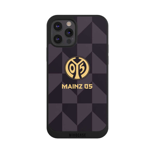 Apple iPhone 12 Pro Max NIVOpure Mainz 05-Dunkles Muster