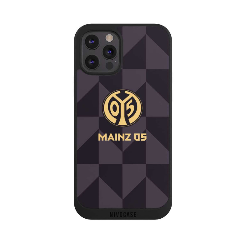 iPhone 12 Pro Max NIVOpure Mainz 05-Dunkles Muster