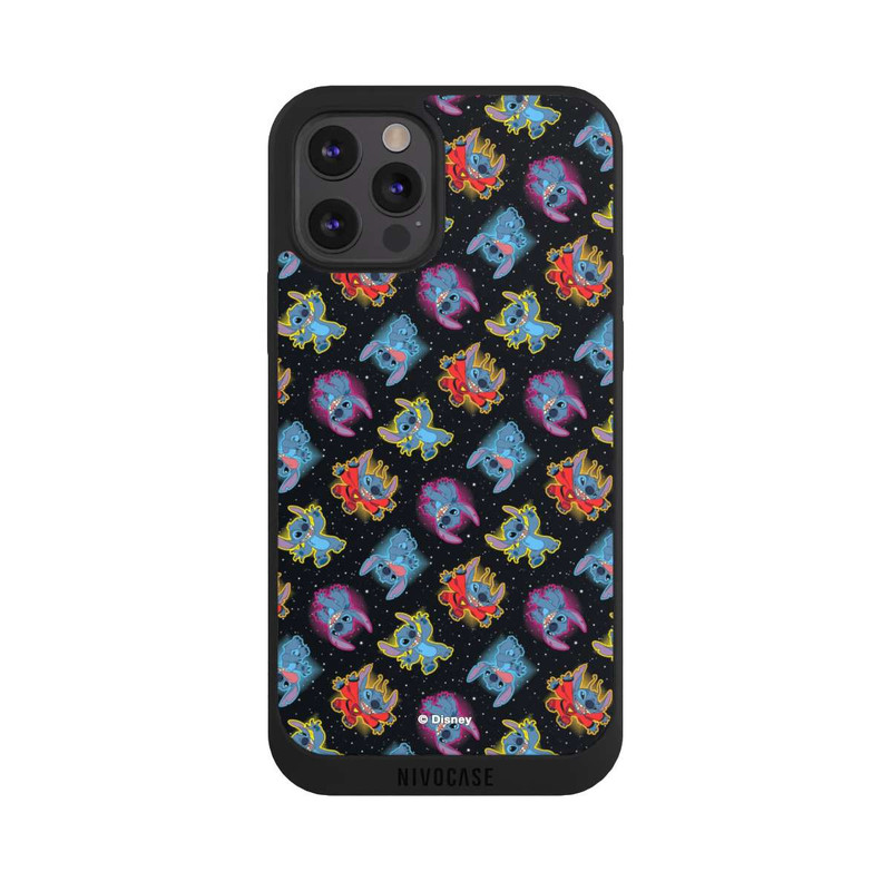iPhone 12 Pro Max NIVOpure Stitch Pattern Black