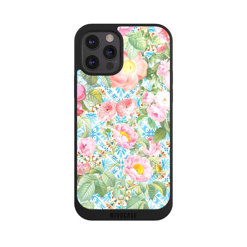 iPhone 12 Pro Max NIVOpure Pivoines Grecques Pattern